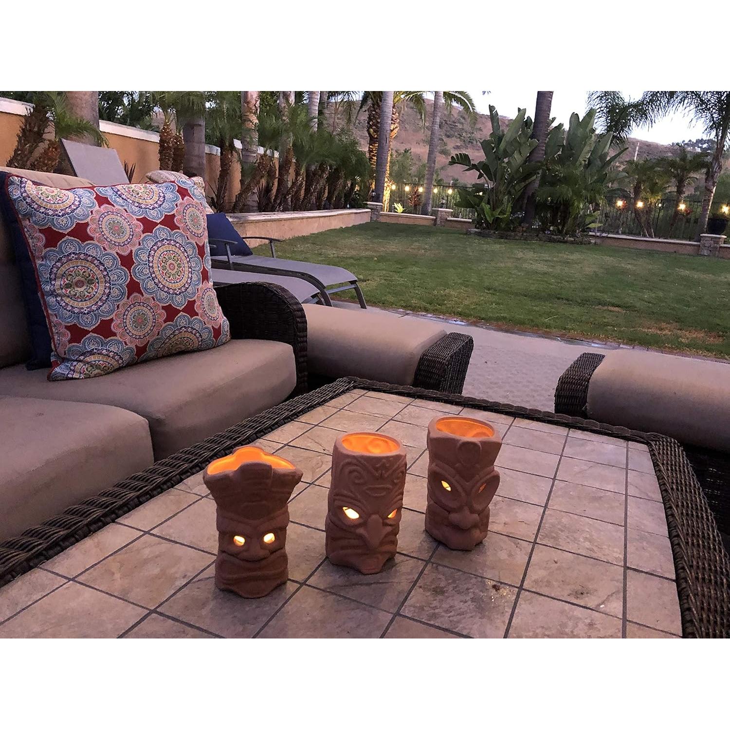 Quemador de Velas de Citronela JT Eaton Luau Lilly 22.86 cm