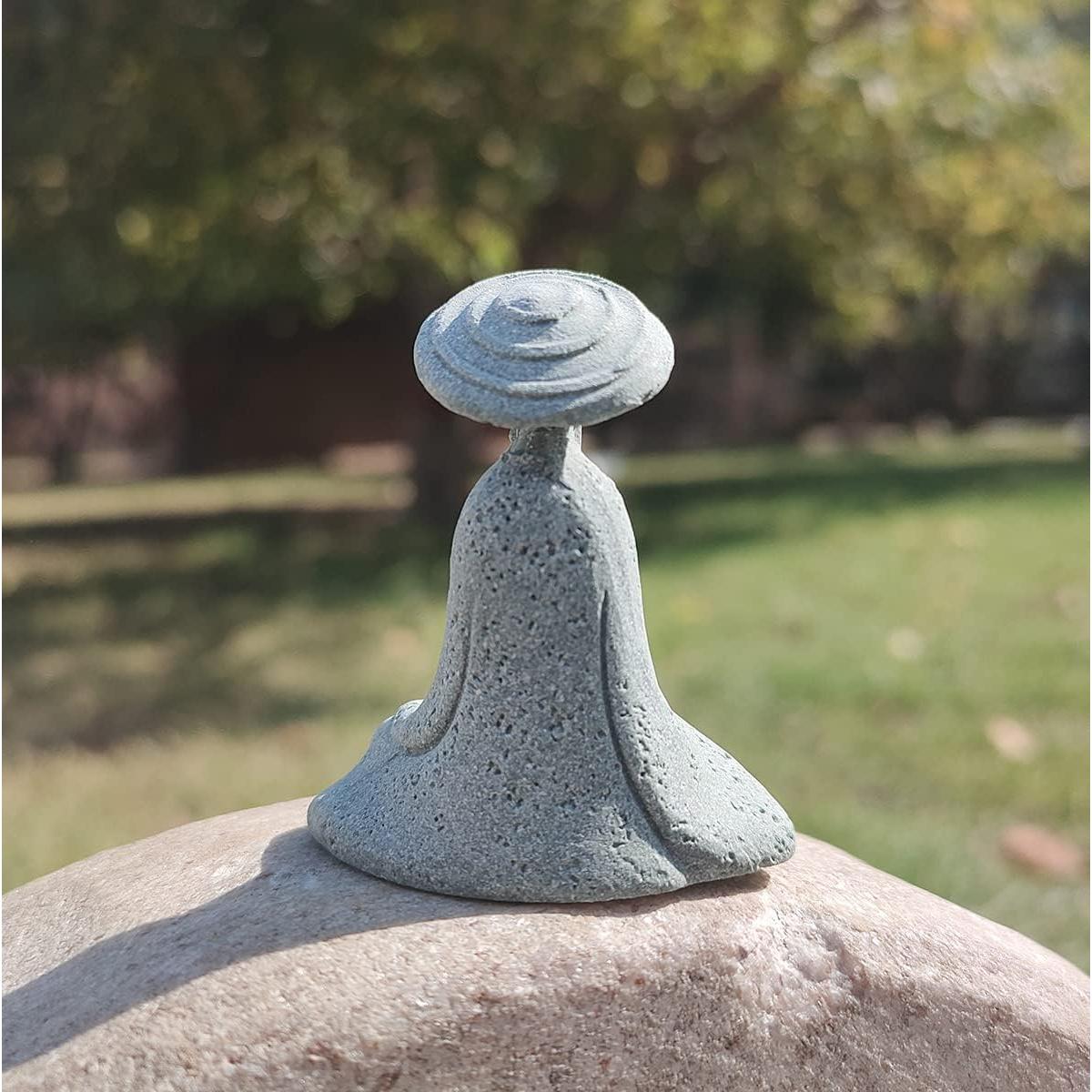 Estatua de Pescador Miniatura Livelyfish 5.6x4.1x4.6 cm