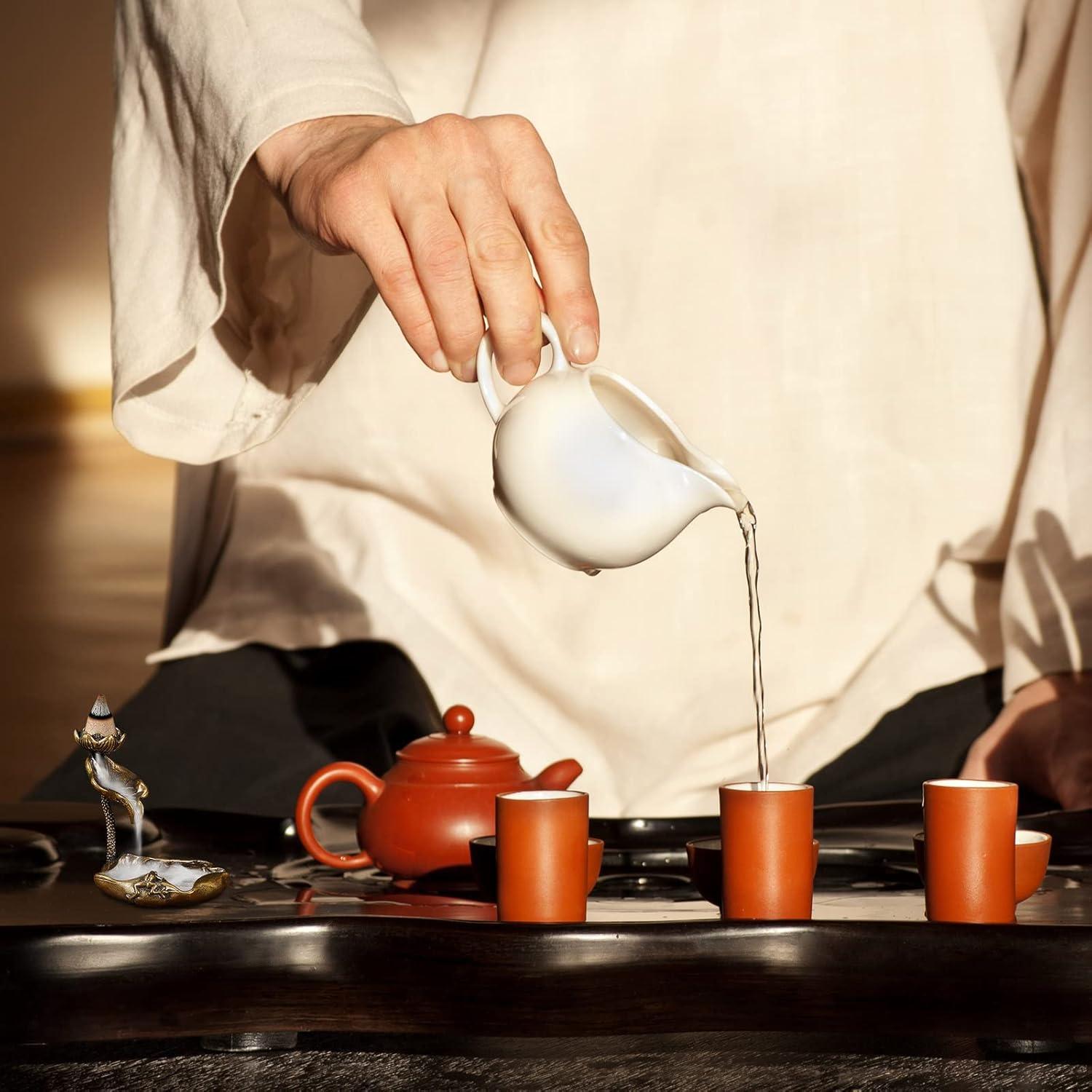 Soporte de Incienso de Loto de Latón Zhehao - 2 Piezas