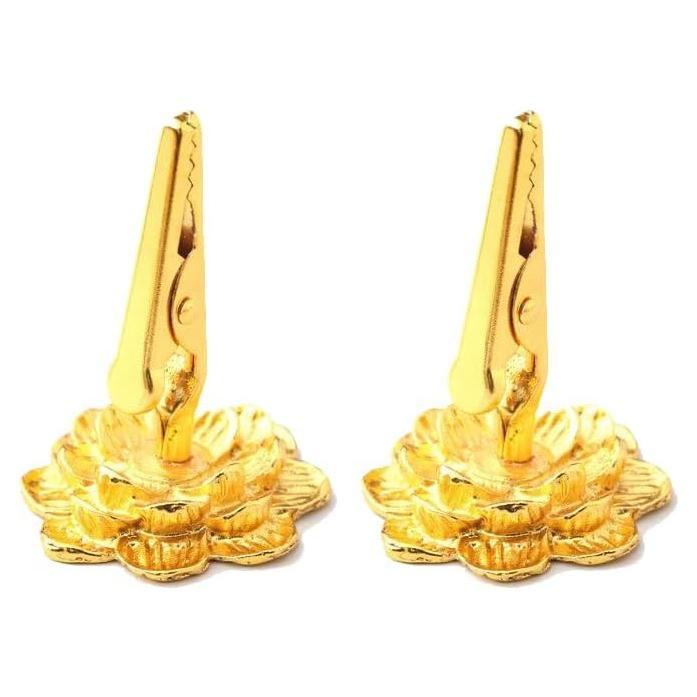 Soporte de Incienso YXQ Clip Metal 45x30mm Paquete de 2