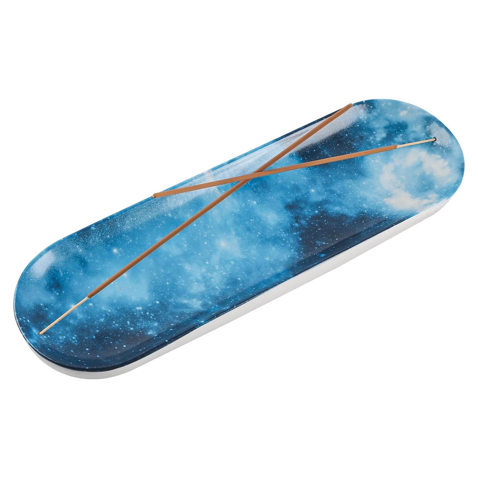 Soporte de Incienso Cerámica CEREMONIA Estrellado 30x10 cm