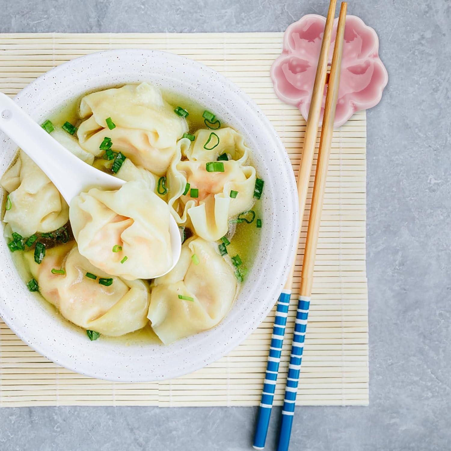 Soporte de Incienso Cerámica IMIKEYA 4 Piezas Rosa