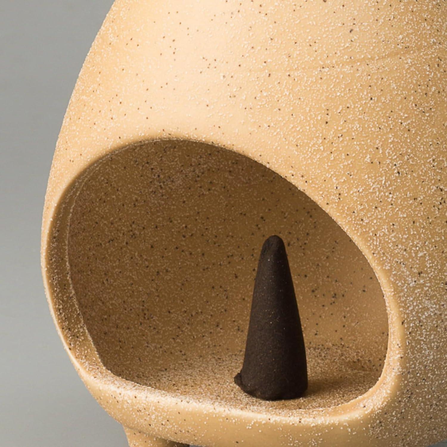 Soporte de Cerámica para Incienso Pincasol Beige 10.2cm