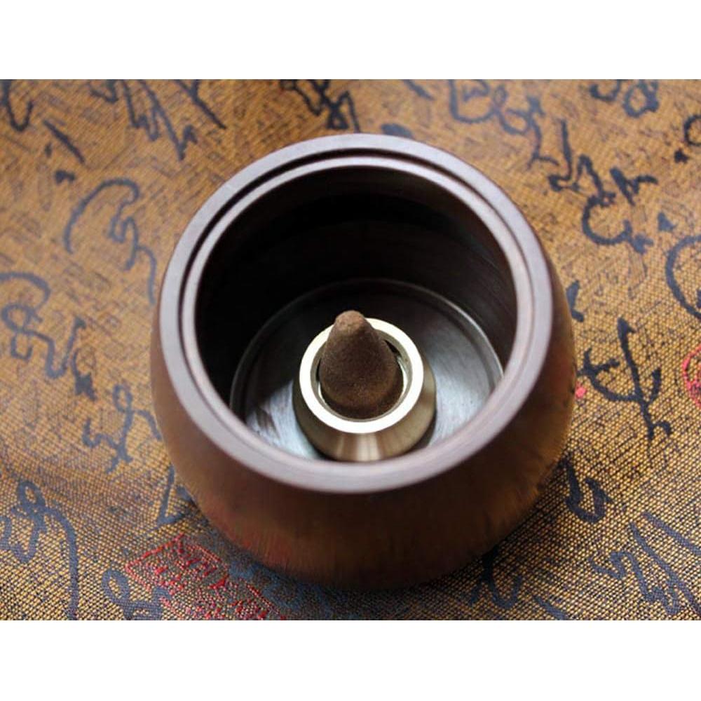 Soporte de Incienso Acxico de Cobre Doble Propósito 2.5cm