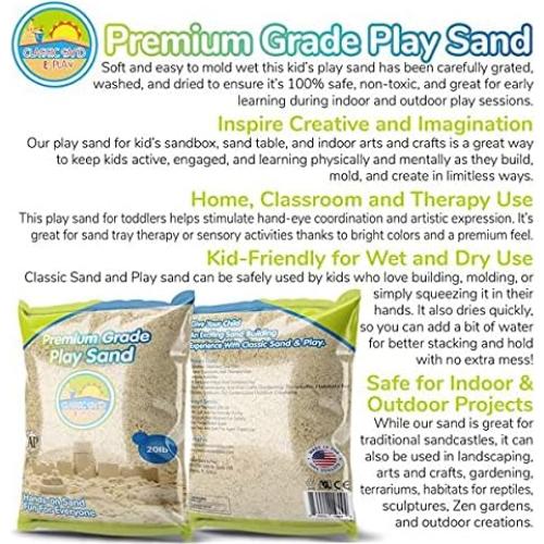 Arena de Juego Natural 9.07 kg - No Tóxica - ARENA CLÁSICA