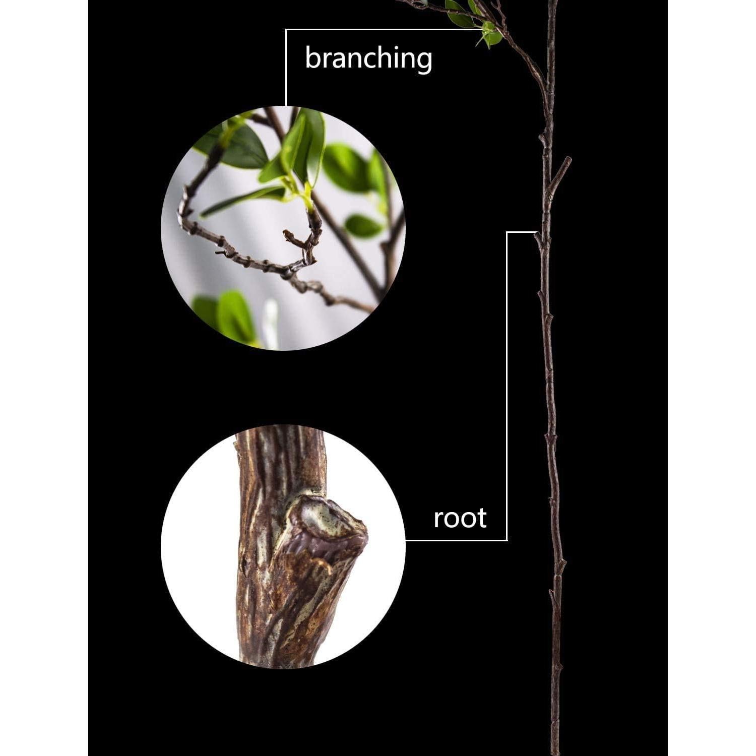 Ramas Artificiales de Eucalipto HWL 110 cm Verde (6 pcs)