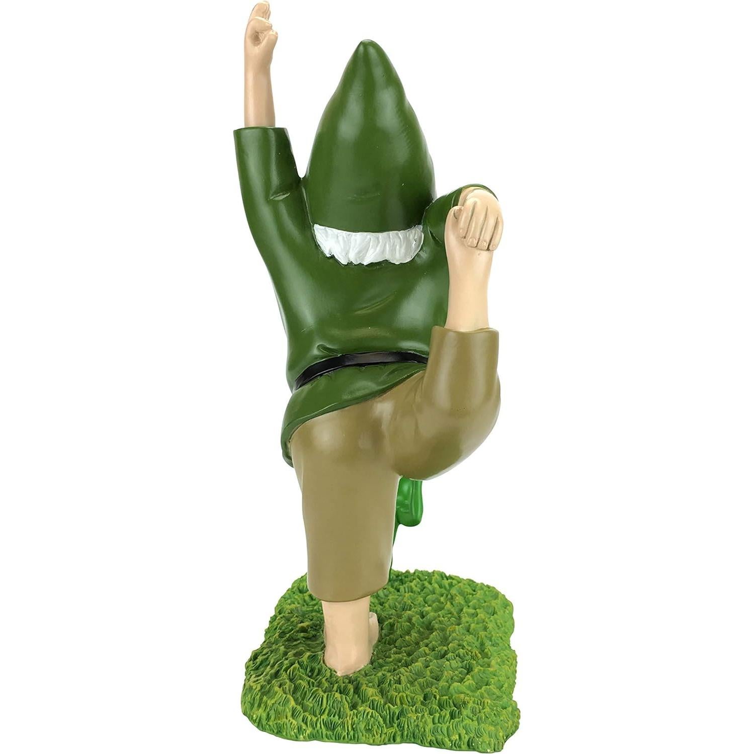 Figura de Jardín Zen Gnome GlitZGlam 28 cm Resina Pintada a Mano