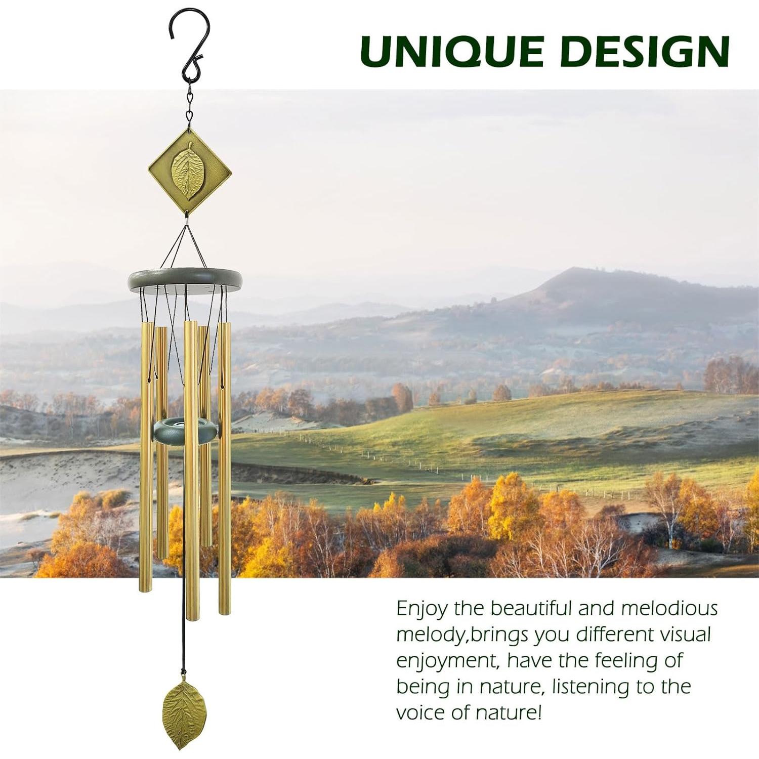 Campana de Viento Exterior Hippolytusiart 81.28 cm Bronce