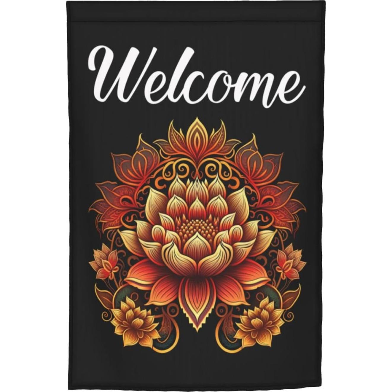 Bandera de Jardín Doble Cara Keluki 30x45 cm Meditación Zen