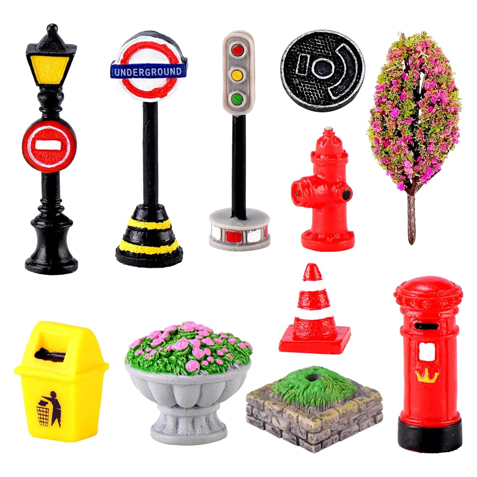 Cayway 10 PCS Accesorios Mini Jardín de Hadas Decoración