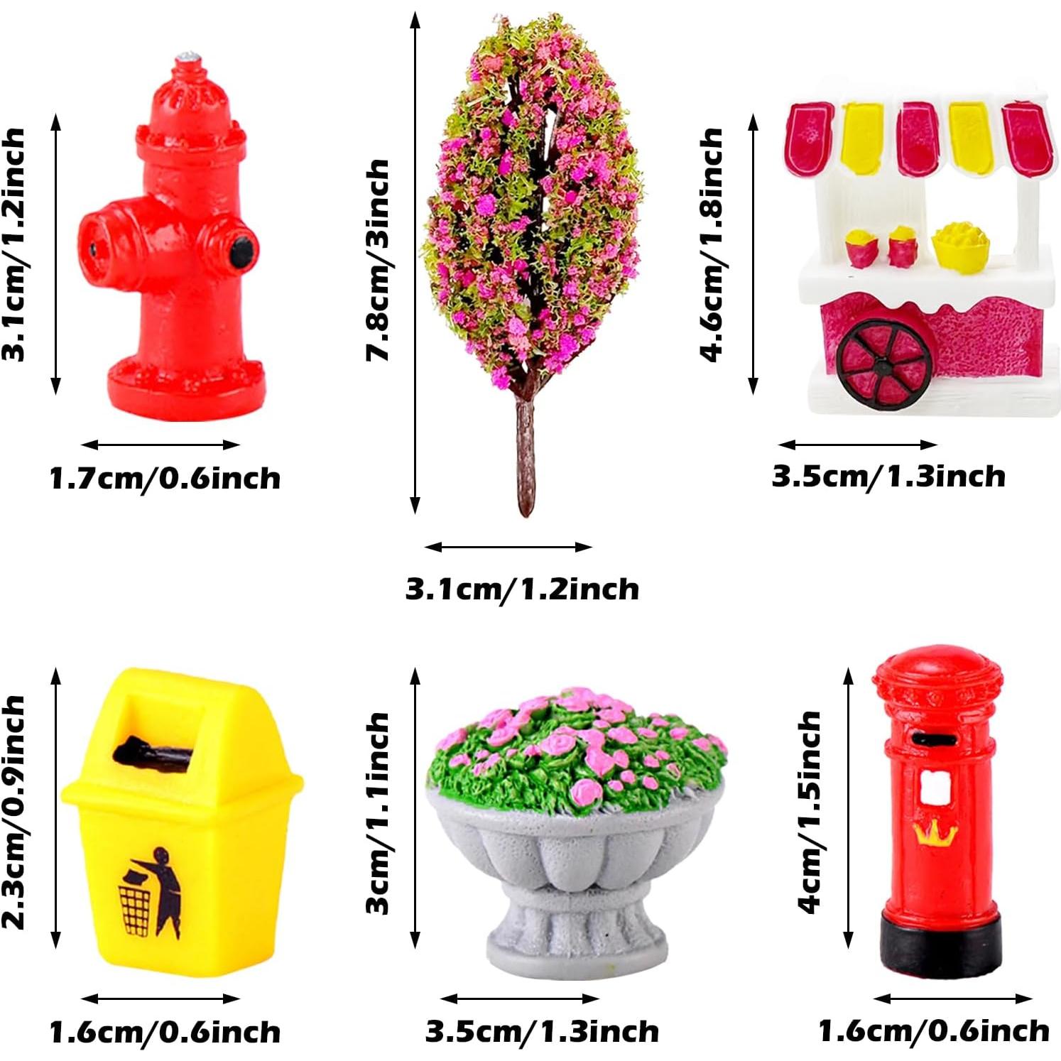 Cayway 10 PCS Accesorios Mini Jardín de Hadas Decoración