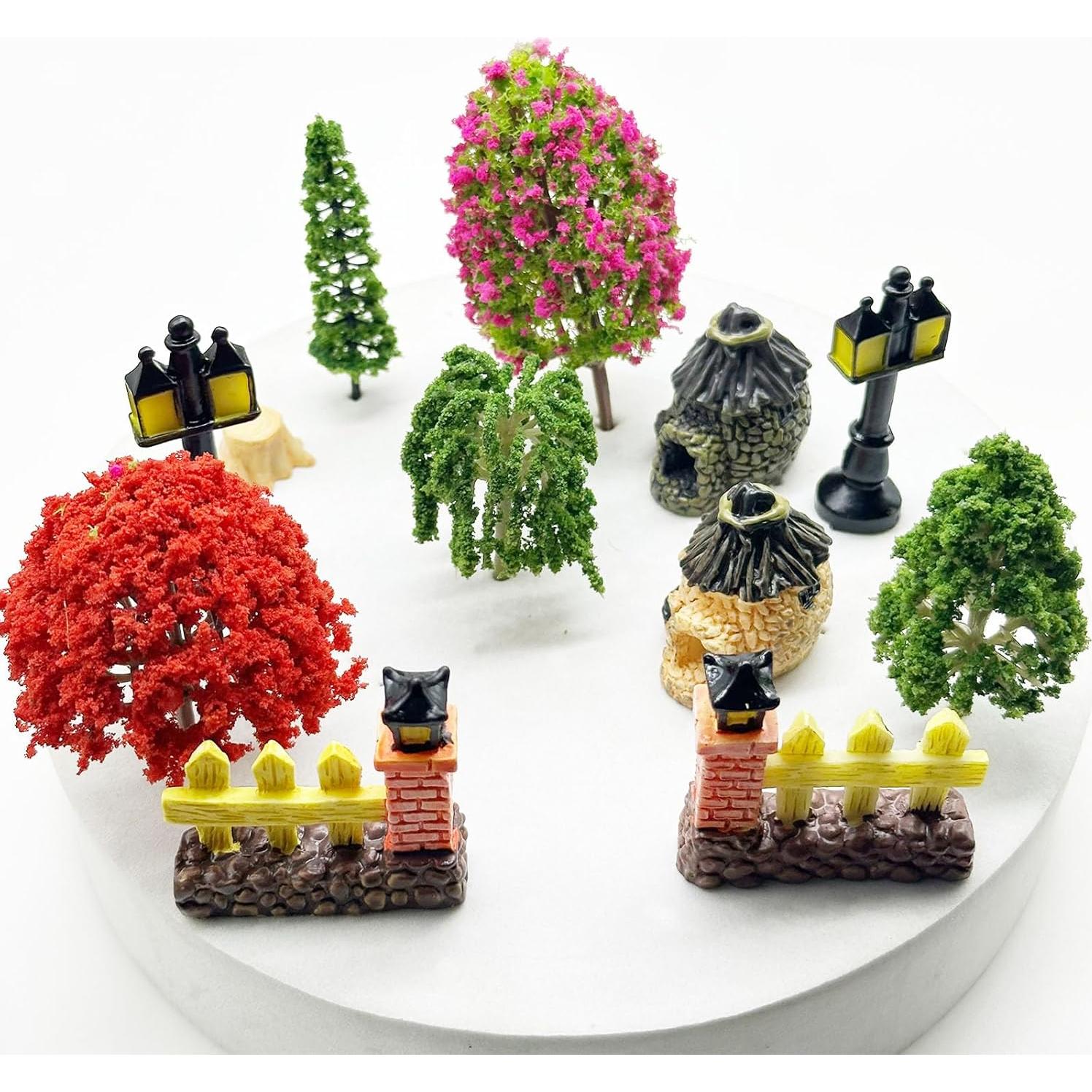 Kit de Jardín de Hadas 30 PCS Woohome - Mini Accesorios Decorativos