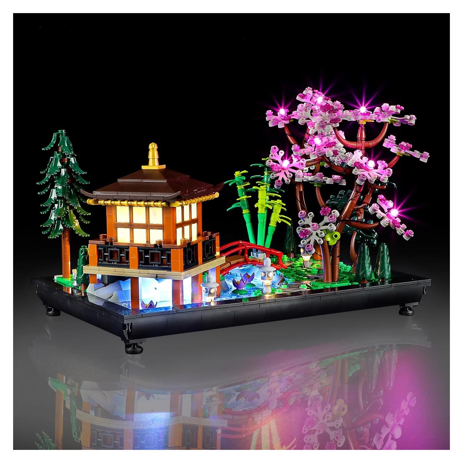 Kit de Luz LED Mililier para Lego 10315 Jardín Tranquilo