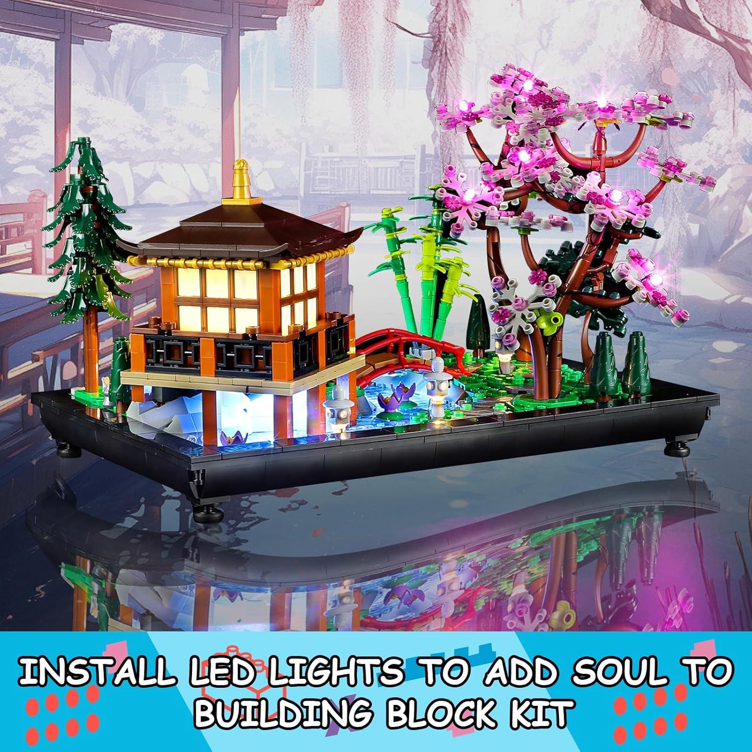 Kit de Luz LED Mililier para Lego 10315 Jardín Tranquilo