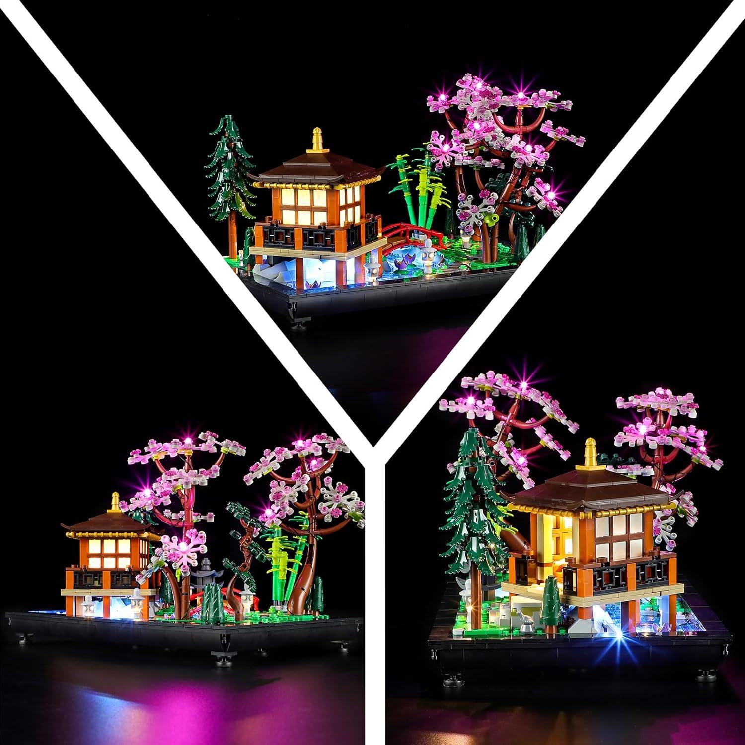 Kit de Luz LED Mililier para Lego 10315 Jardín Tranquilo