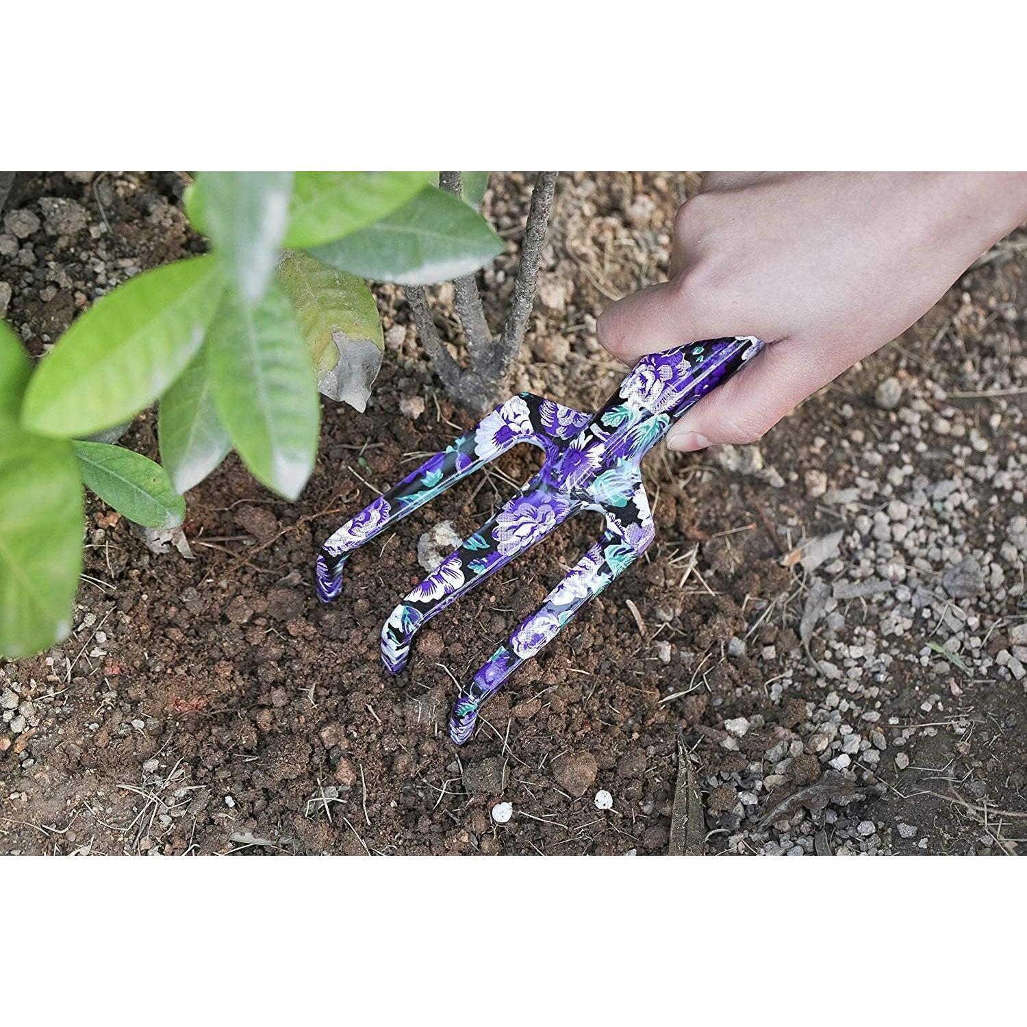 Juego de Herramientas de Jardín FLORA GUARD 3 Piezas - Acero Inoxidable