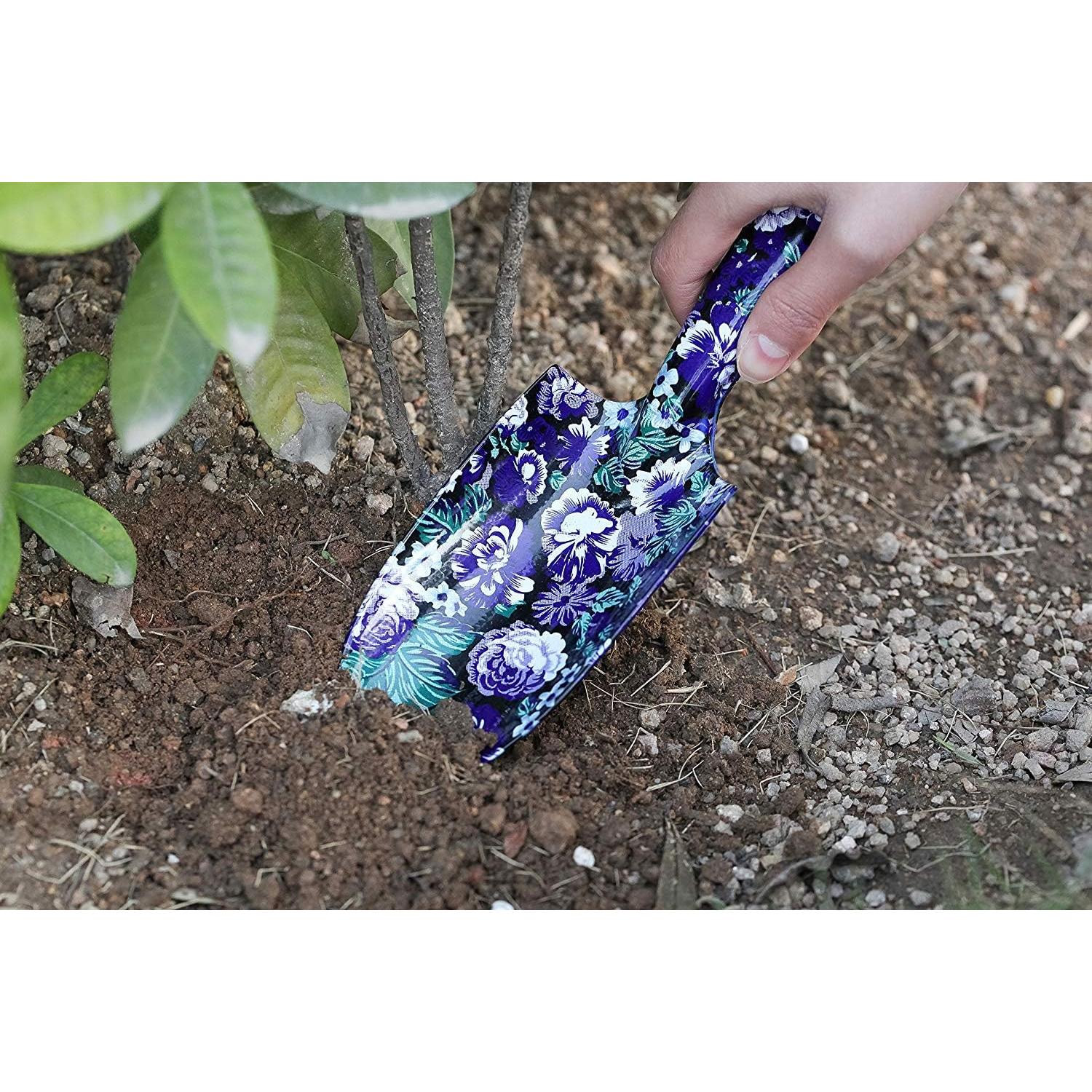 Juego de Herramientas de Jardín FLORA GUARD 3 Piezas - Acero Inoxidable