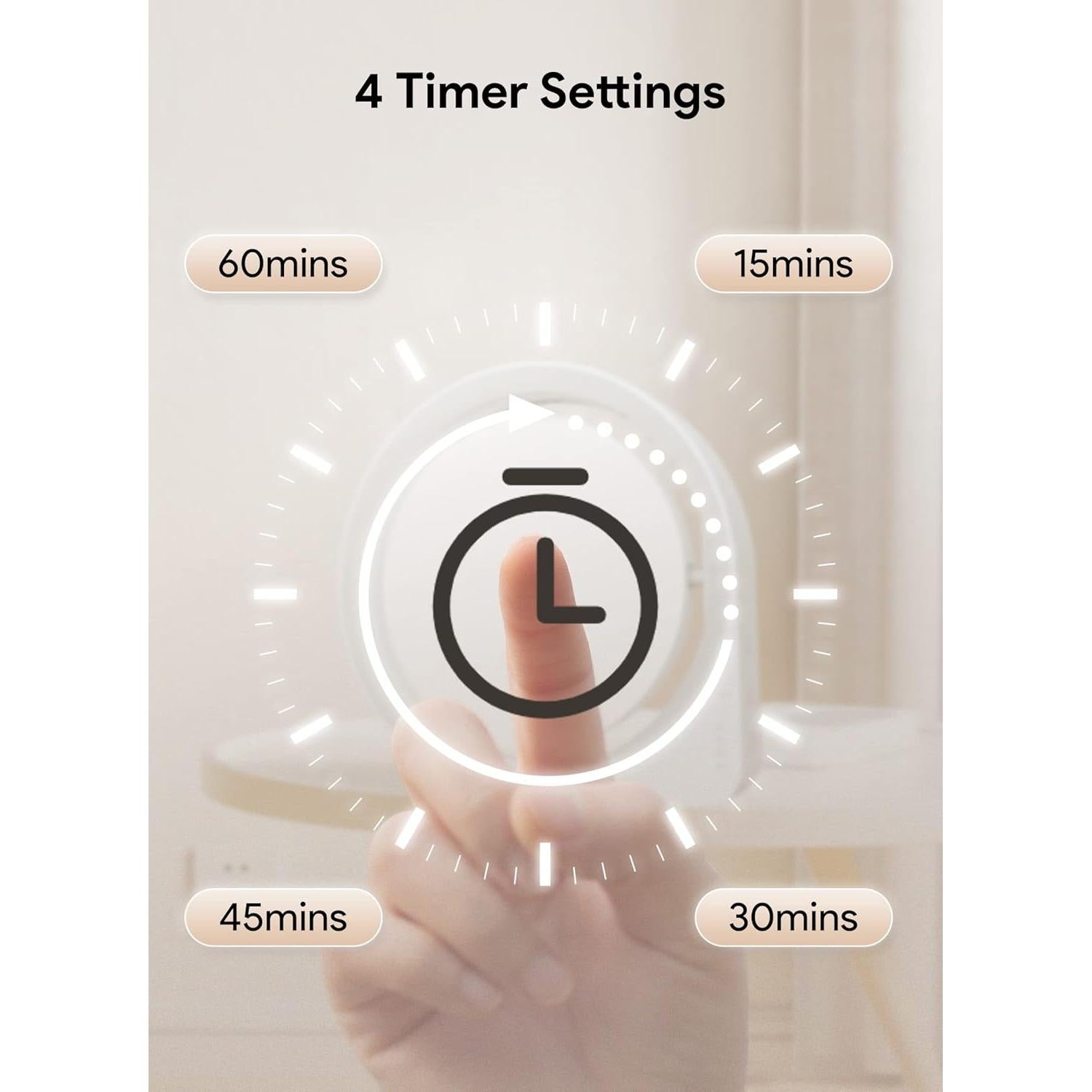 Lámpara de Terapia de Luz MediAcous 11000 Lux con Temporizador