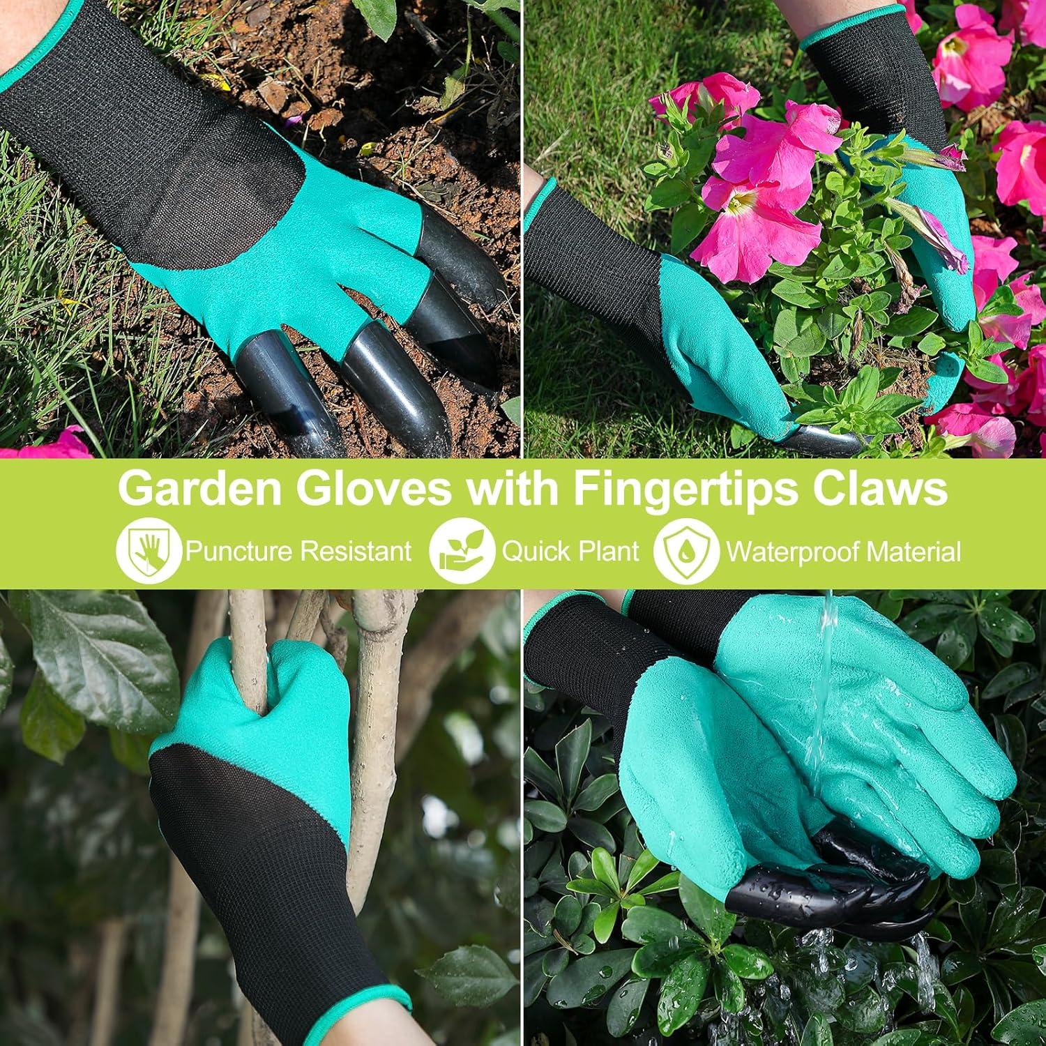 Juego de Herramientas de Jardinería VANOW 6 PZS Aluminio Floral