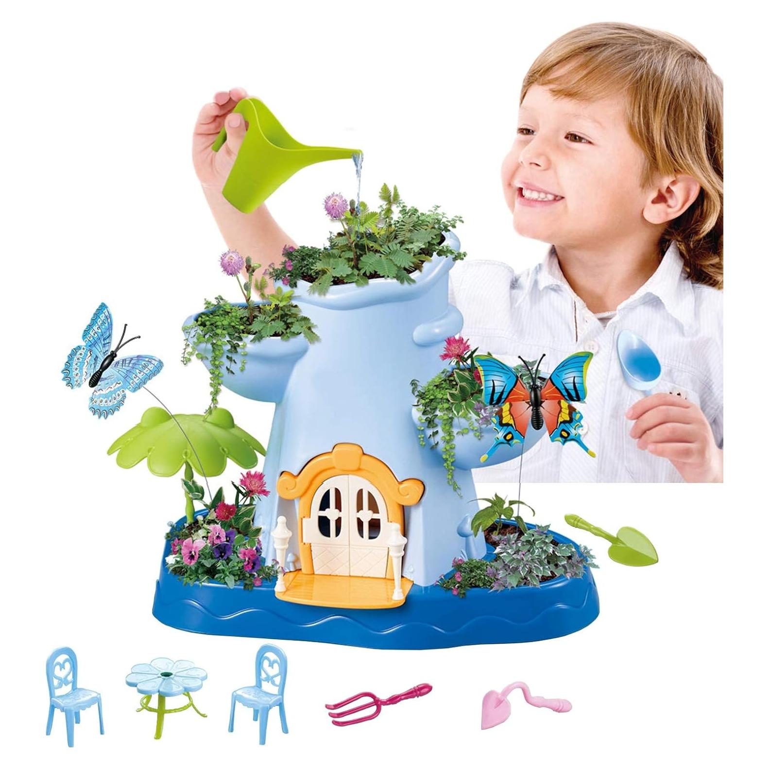 Kit de Jardín Vokodo para Niños - Herramientas, Semillas y Juguetes