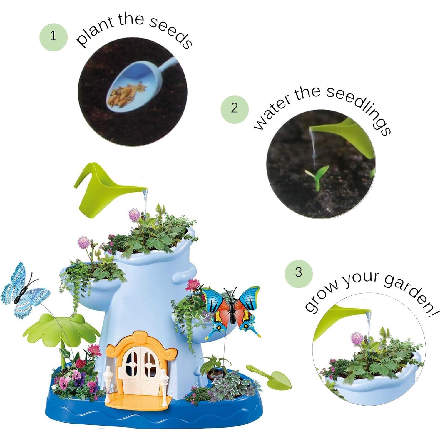 Kit de Jardín Vokodo para Niños - Herramientas, Semillas y Juguetes