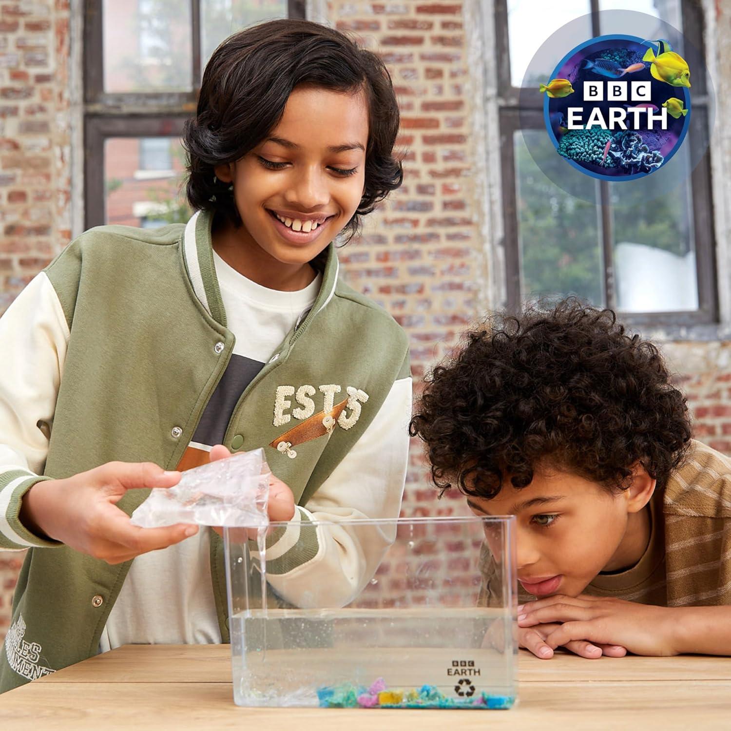 Acuario de Cristales BBC Earth - Kit STEM para Niños 6+