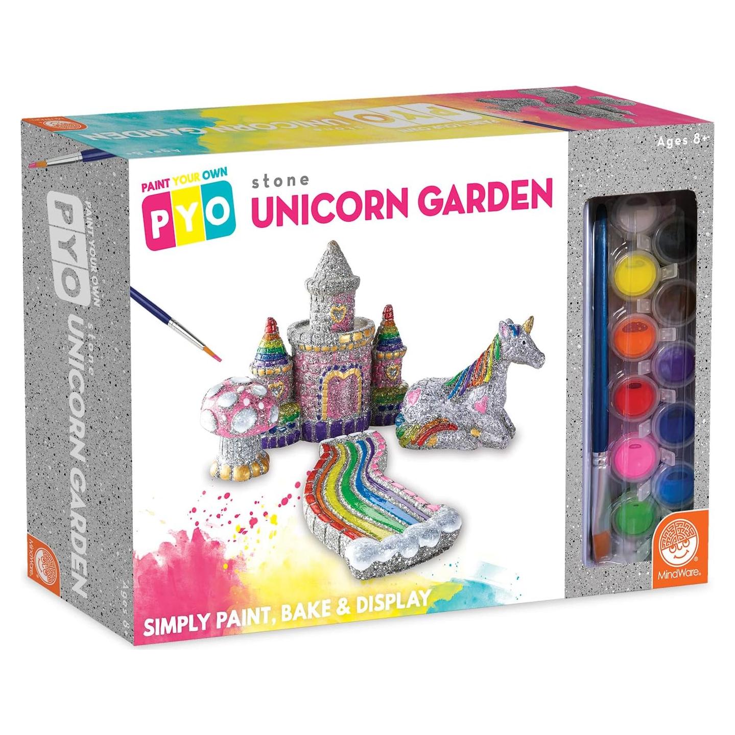 Kit de Pintura de Rocas Unicornio MindWare - 16 Piezas