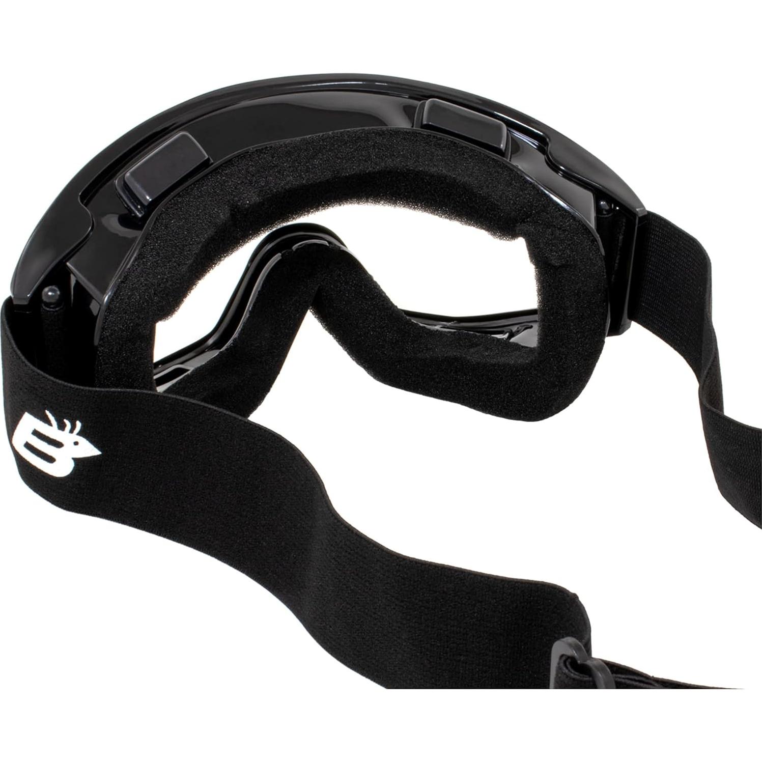 Gafas de Motocicleta Birdz Vulture ANSI Z87.1 con Lentes Espejo