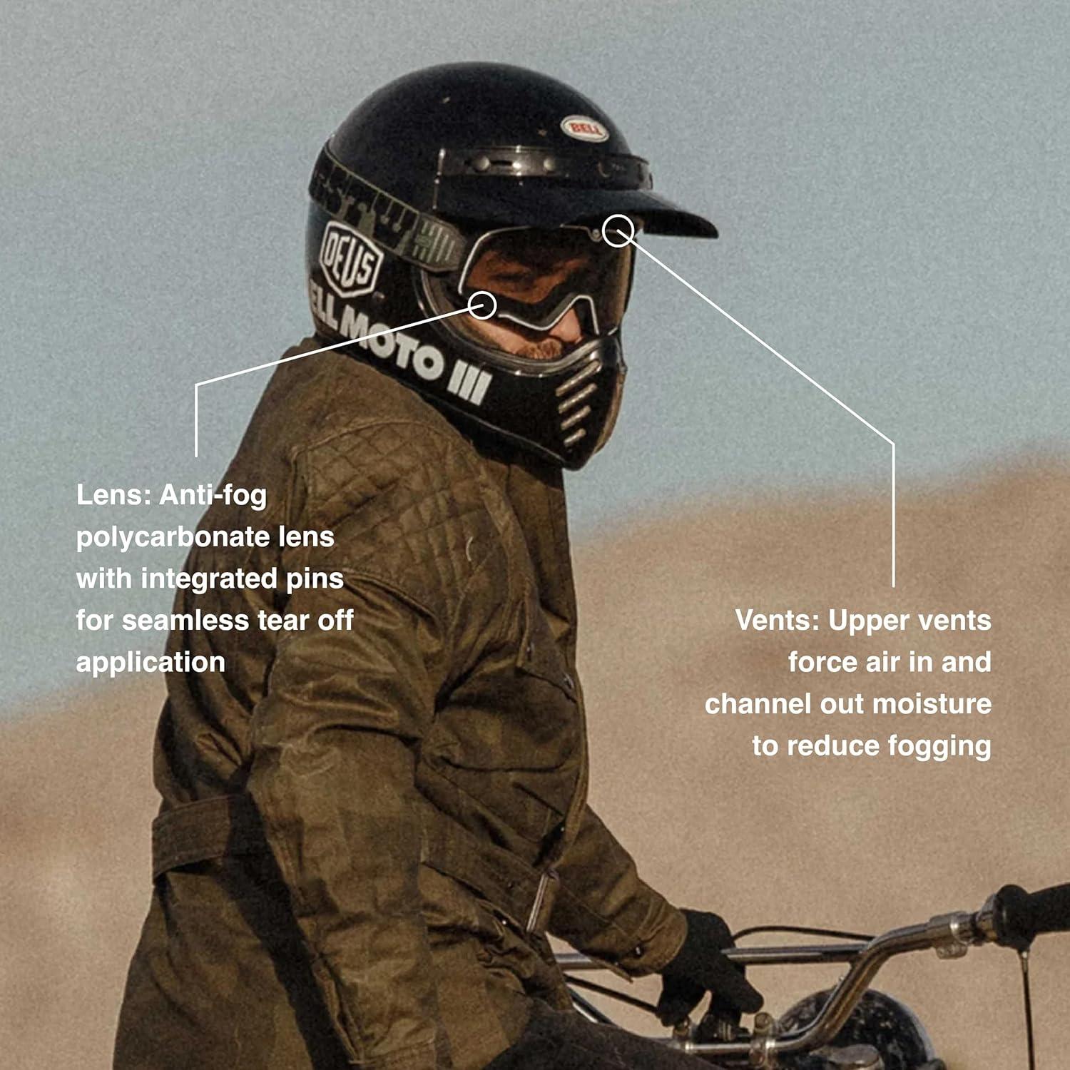 Gafas deportivas 100% BARSTOW anti-vaho policarbonato dorado