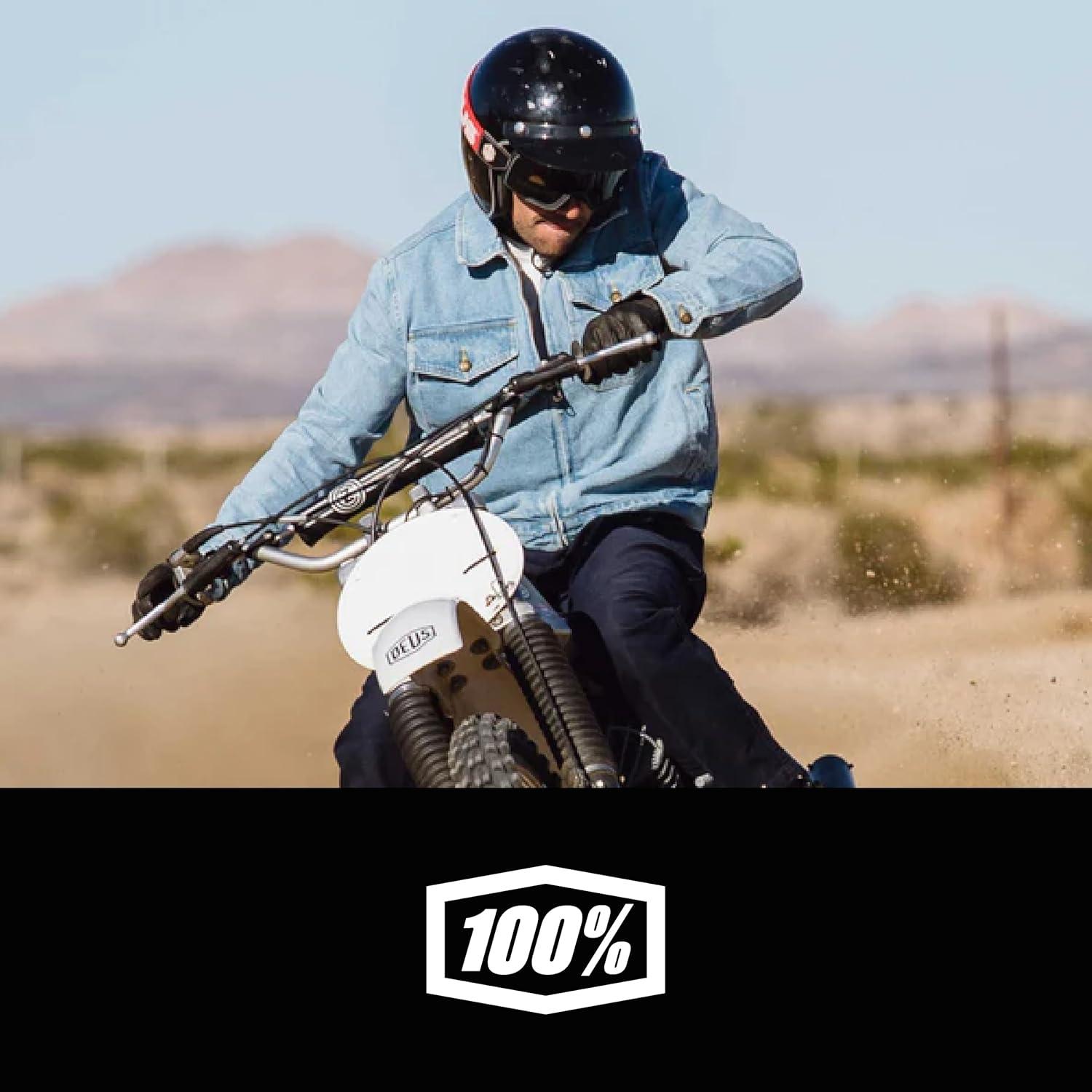 Gafas deportivas 100% BARSTOW anti-vaho policarbonato dorado