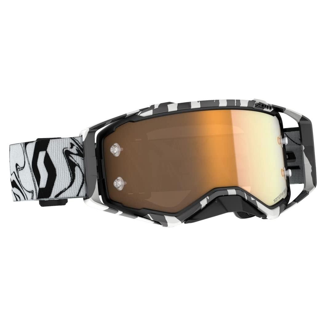 Gafas de Motocross SCOTT Prospect - Mármol Negro/Blanco