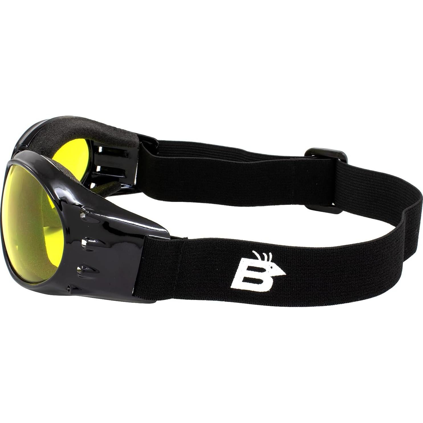 Gafas de airesoft Birdz Eagle con lentes amarillos y espejo