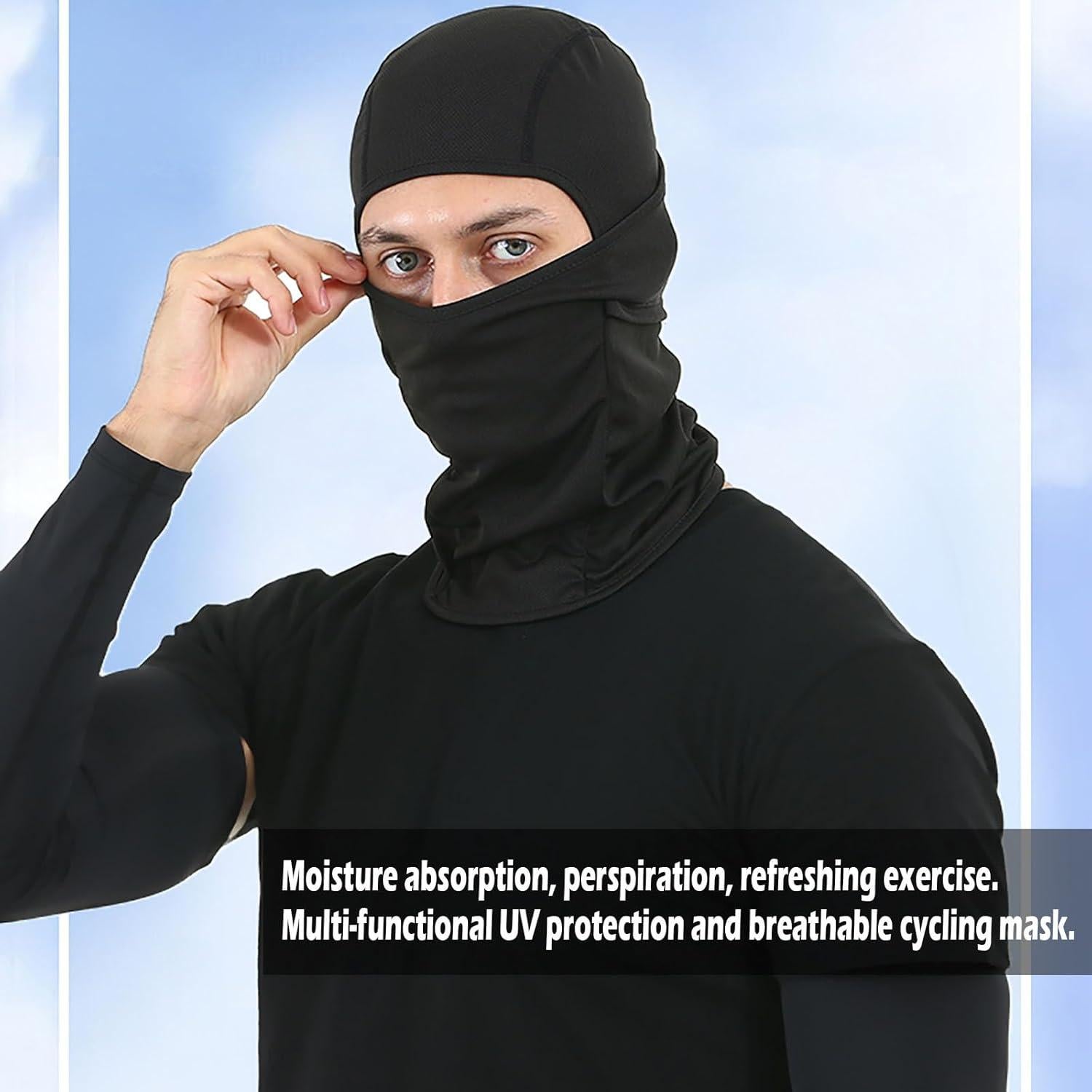 Gafas de Motocicleta Immoono con Balaclavas Rosa Brillante