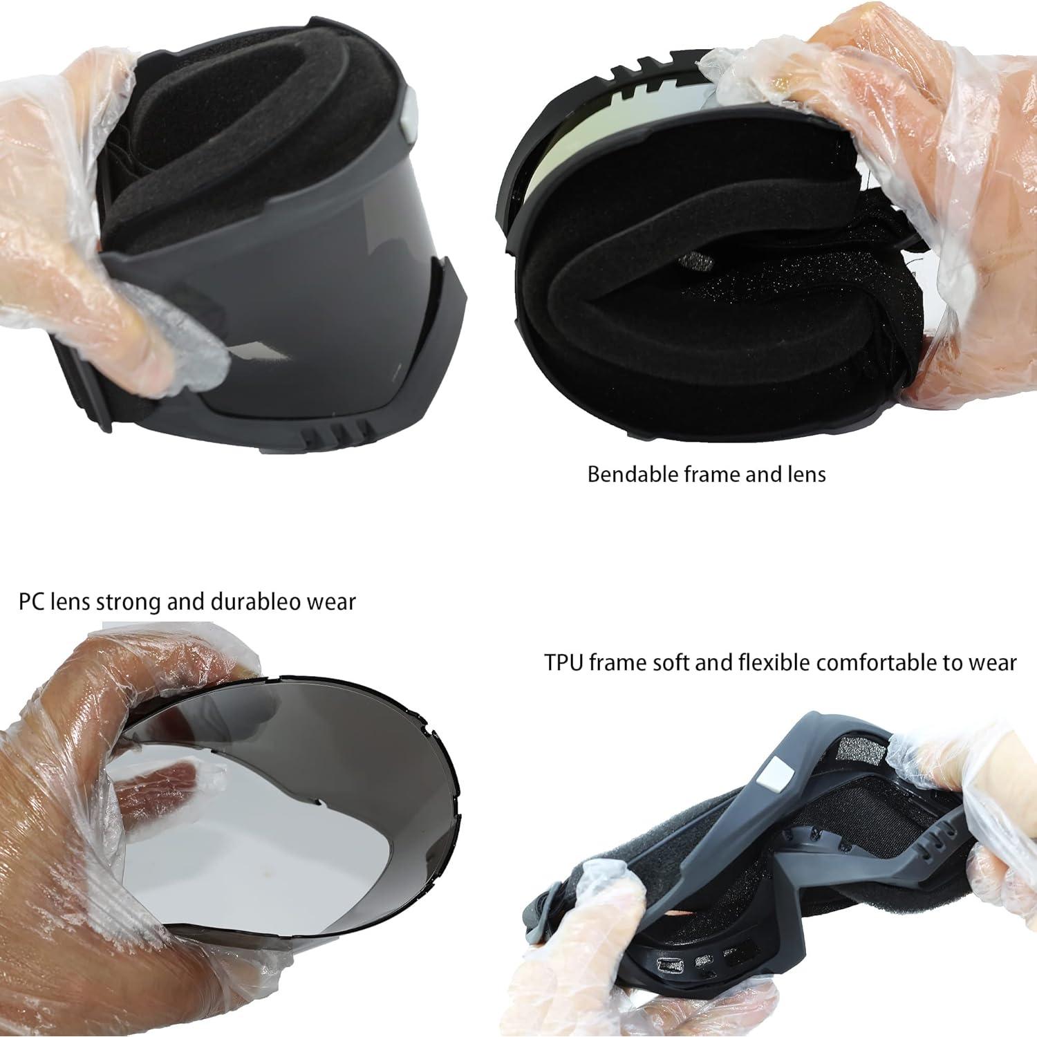 Máscara Facial Completa PLOOTA para Motocicleta y ATV