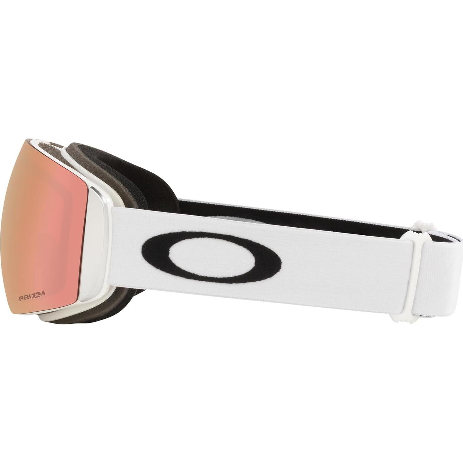 Gafas de Nieve Oakley Flight Deck M - Blanco Mate/Prizm Rosa