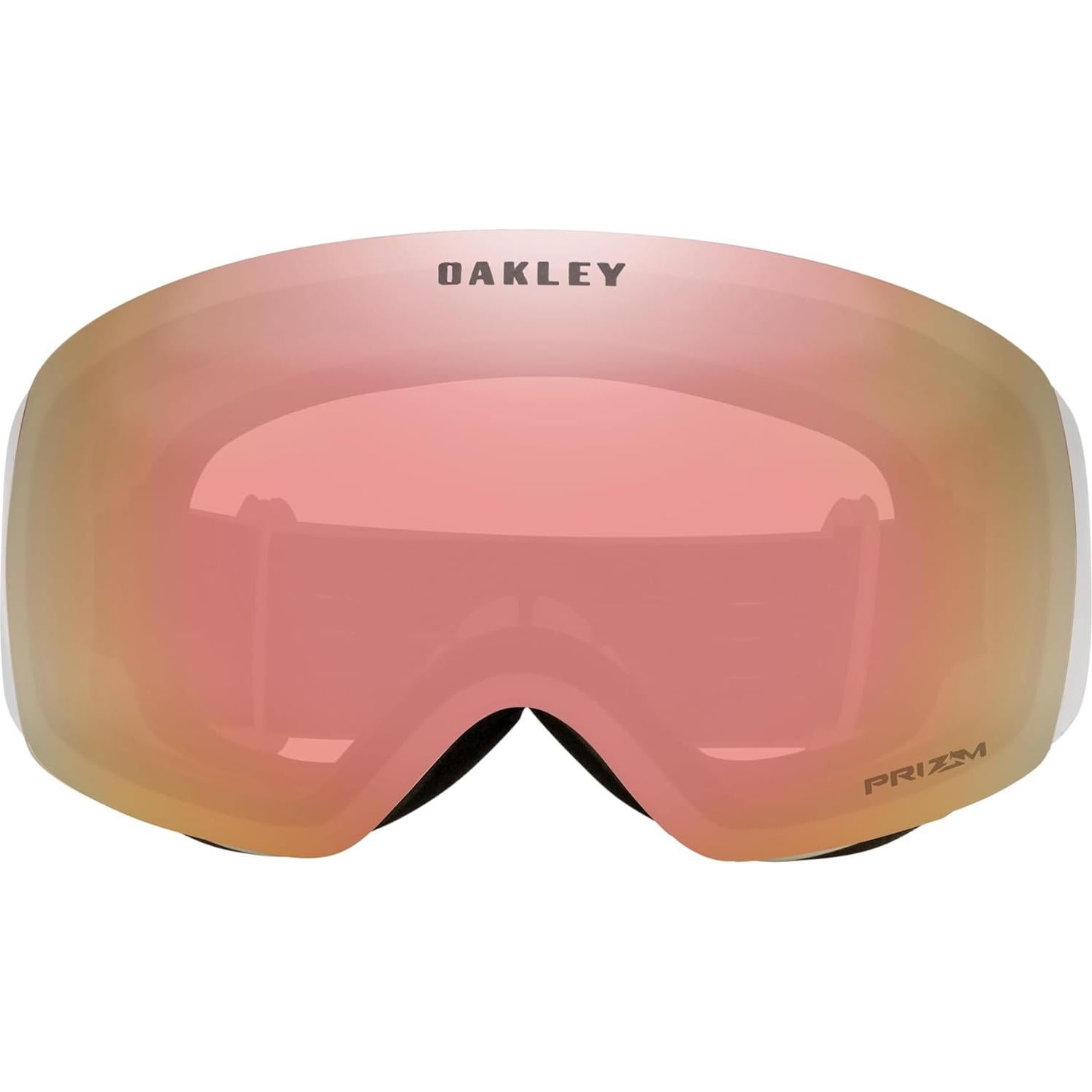Gafas de Nieve Oakley Flight Deck M - Blanco Mate/Prizm Rosa