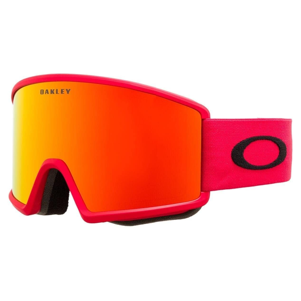 Gafas de Nieve Oakley Target Line L Redline Lente Fire Iridium