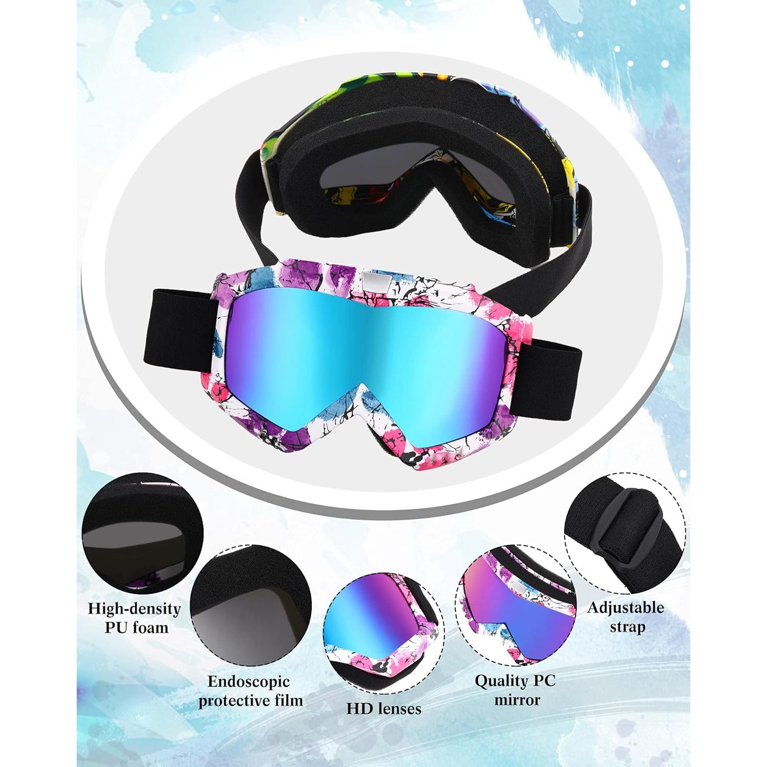 Gafas de Motocicleta Desmontables Frienda - Protección Facial