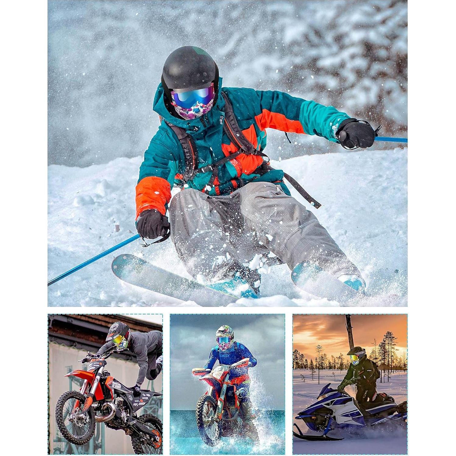 Gafas de Motocicleta Desmontables Frienda - Protección Facial