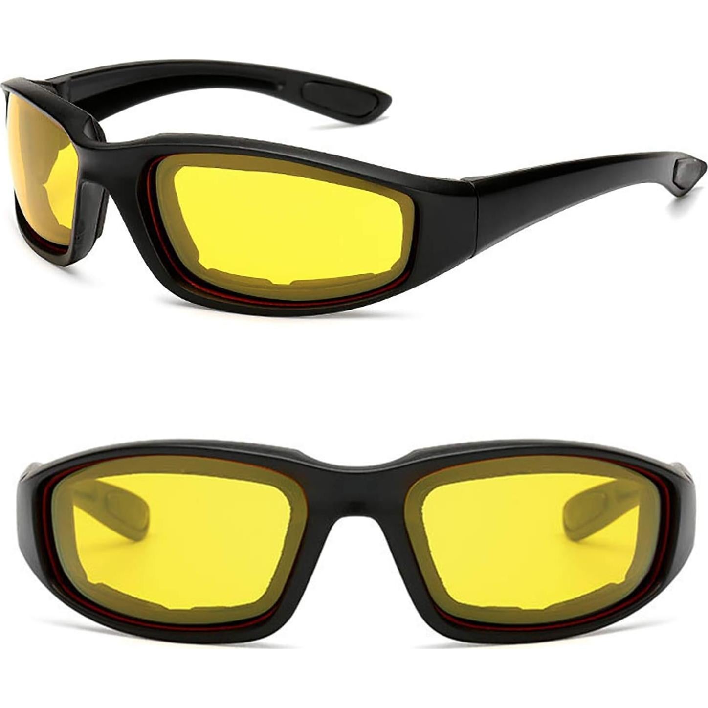 Gafas de Sol Polarizadas Peicees 4PCS para Motocicleta y Bicicleta