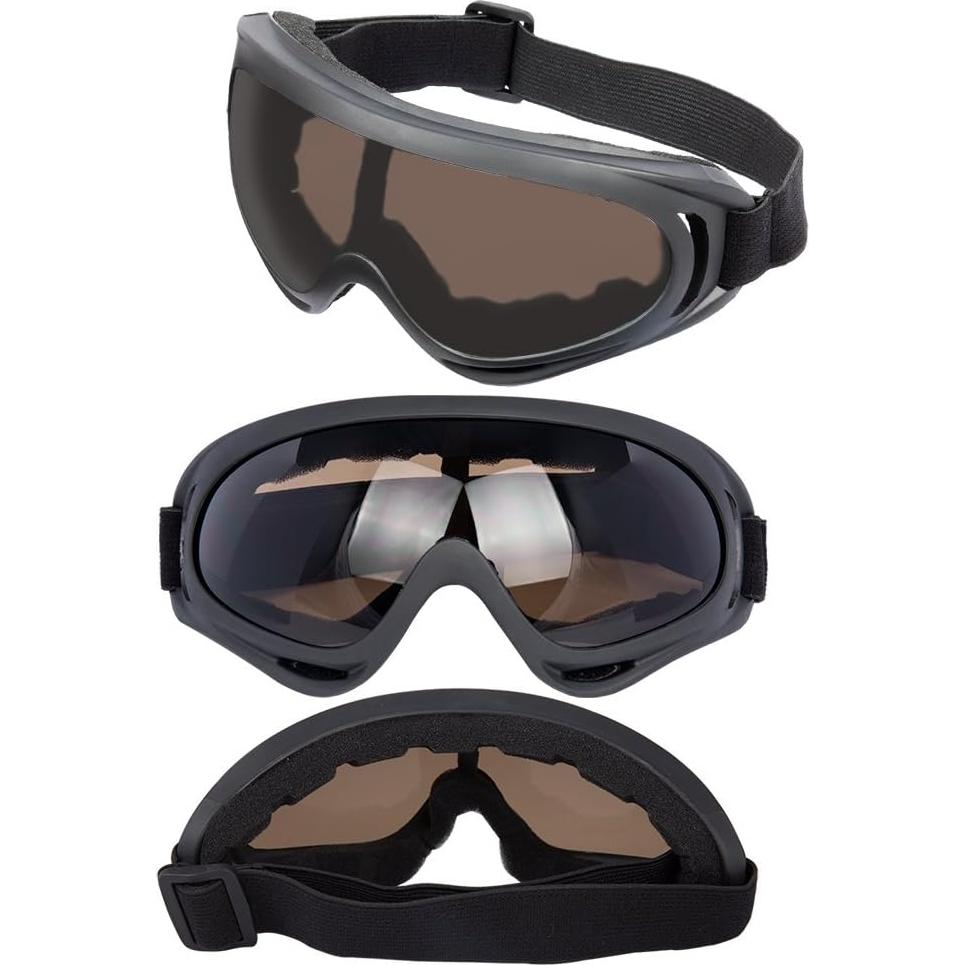 Gafas de esquí LJDJ - Paquete de 4 lentes coloridos