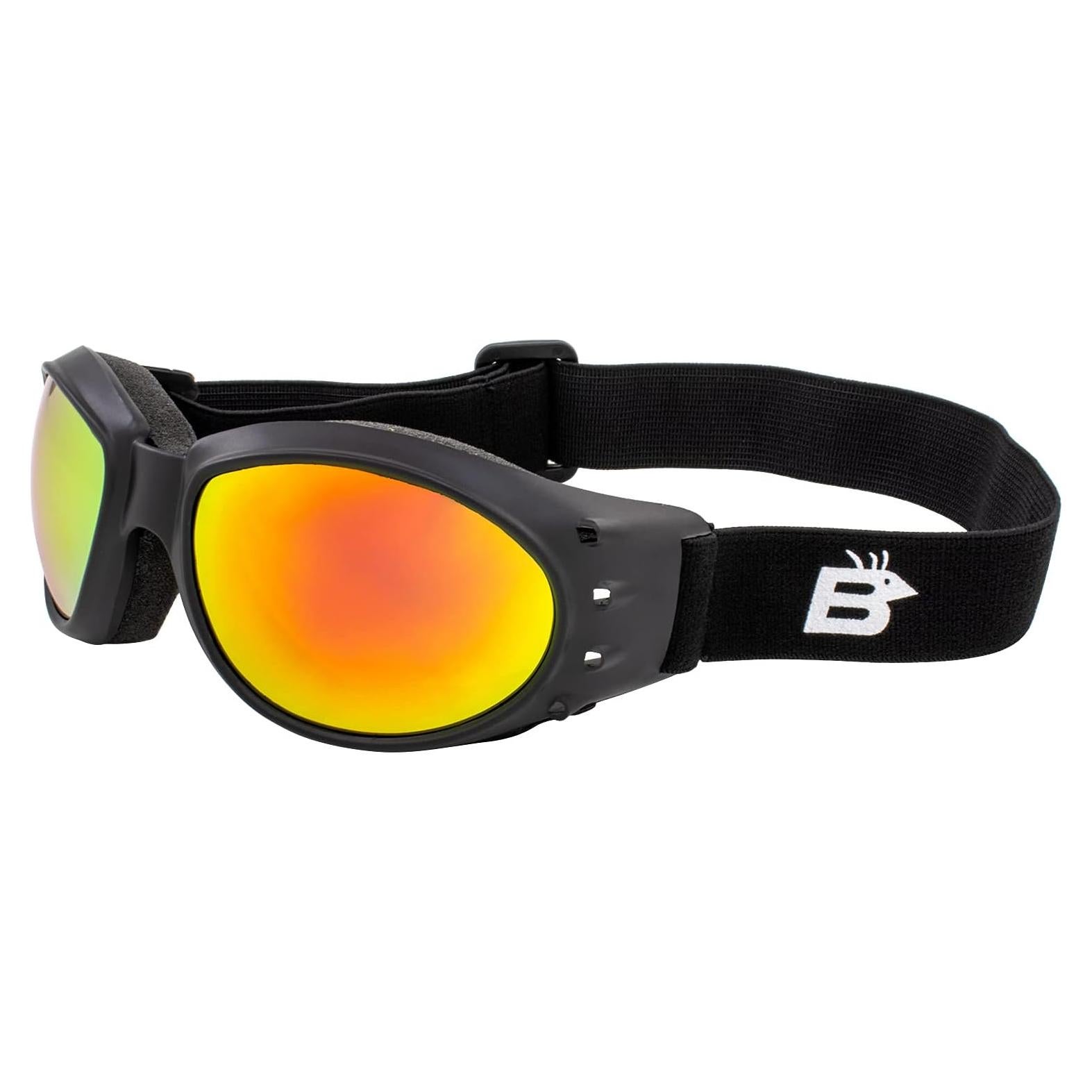 Gafas de sol Birdz Eyewear Eagle con acolchado para motociclismo