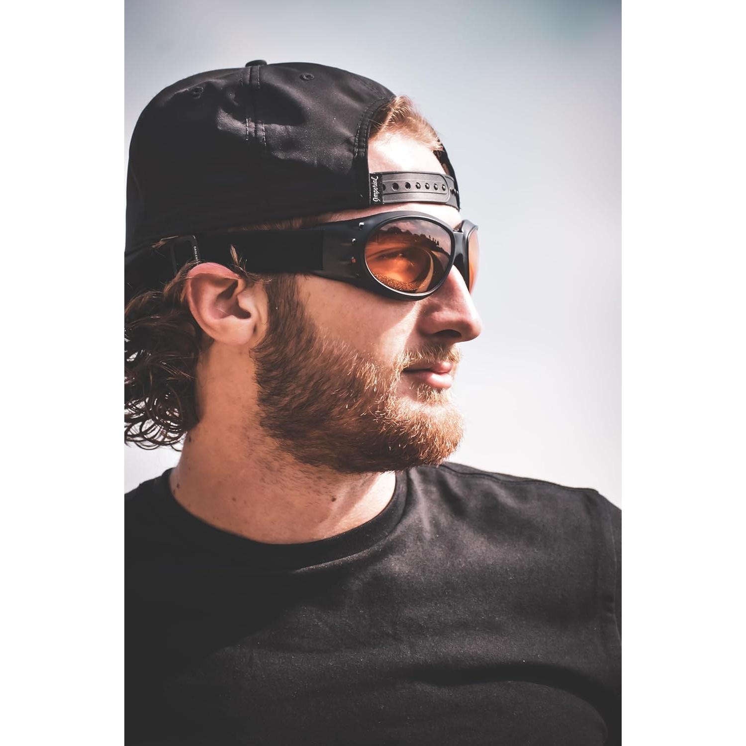 Gafas de sol Birdz Eyewear Eagle con acolchado para motociclismo