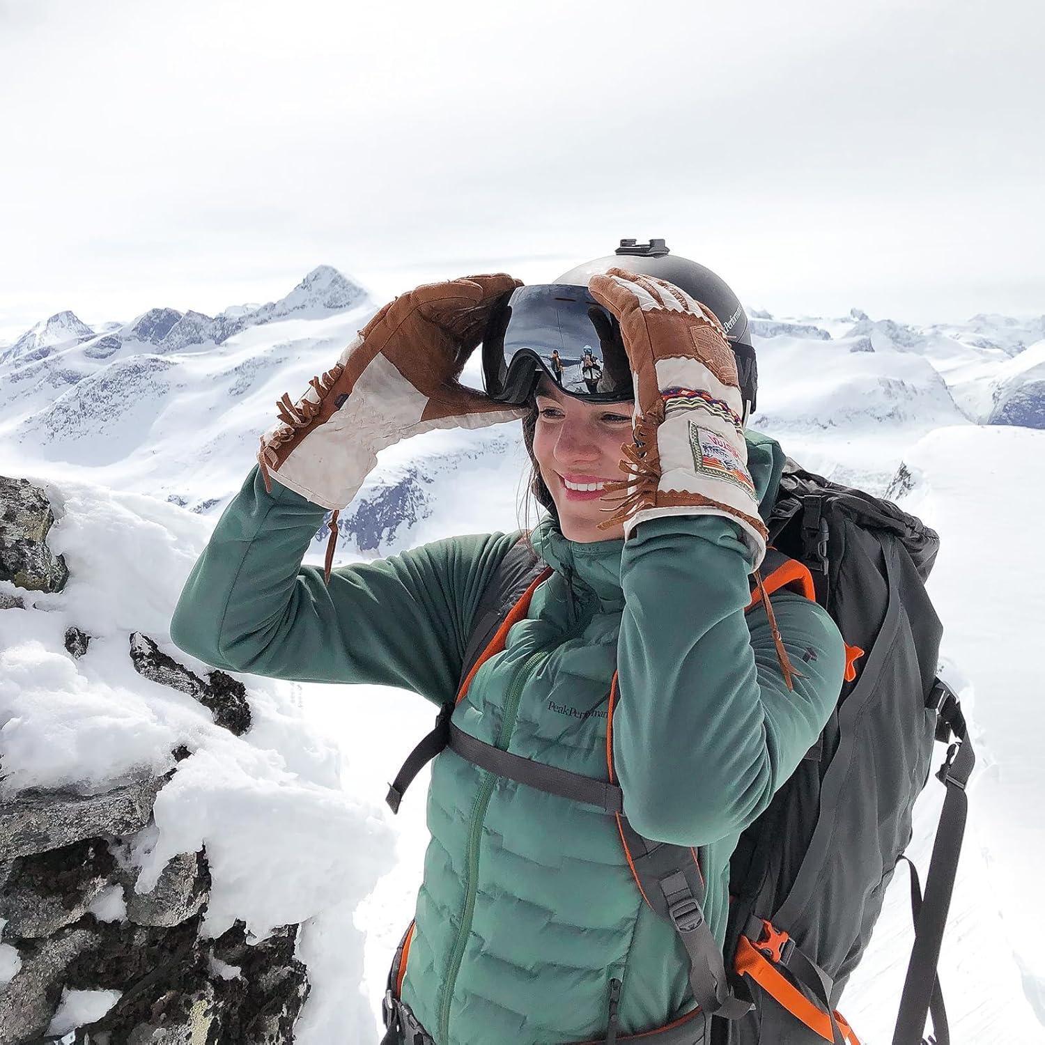 Gafas de Esquí SPOSUNE UV400 Antivaho para Hombres y Mujeres