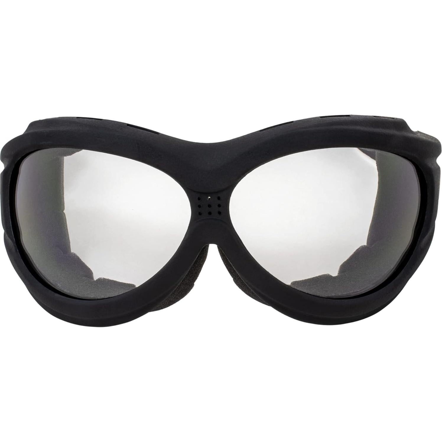 Gafas de Motocicleta Acolchadas Birdz Buitre - Lentes Claras