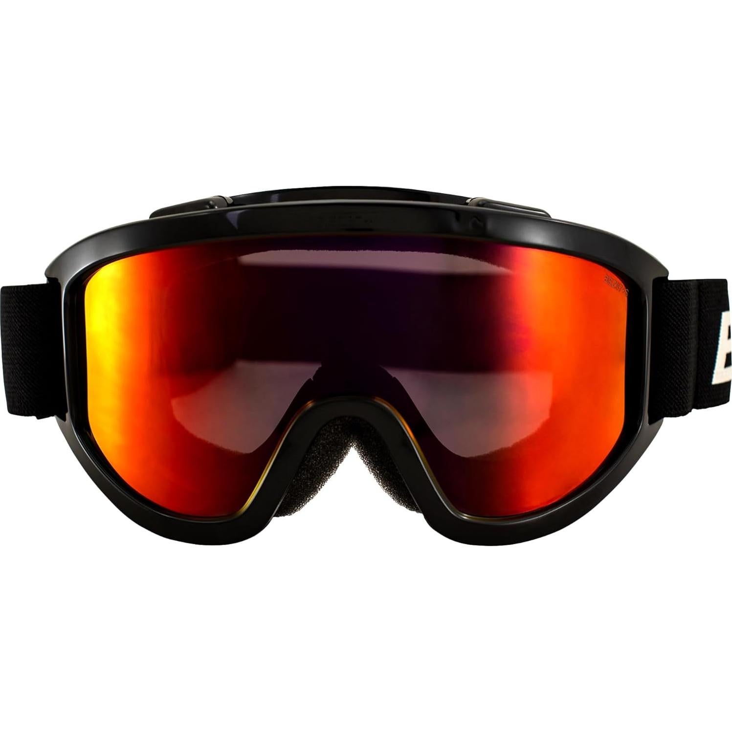Gafas de motociclismo Birdz Vulture con lente espejo rojo