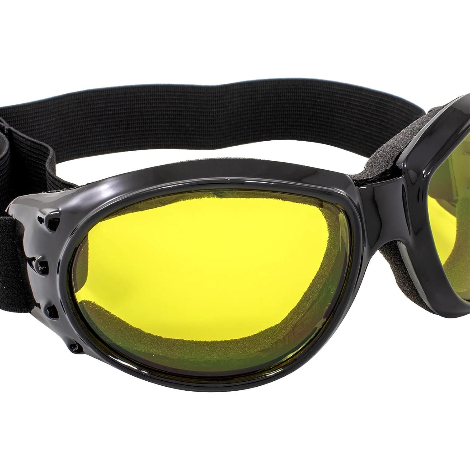 Gafas de Motocicleta Birdz Eyewear Eagle Lentes Amarillos