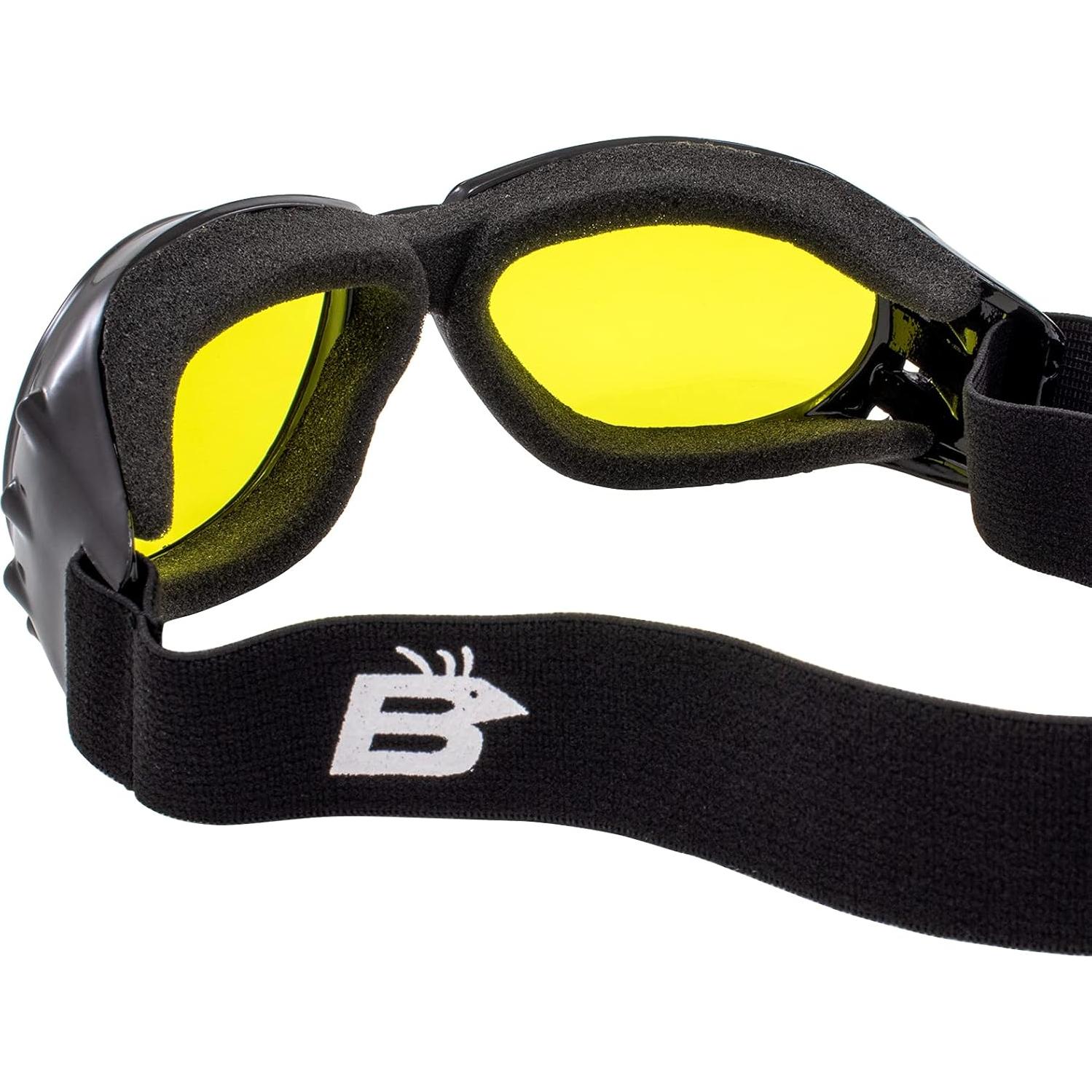 Gafas de Motocicleta Birdz Eyewear Eagle Lentes Amarillos