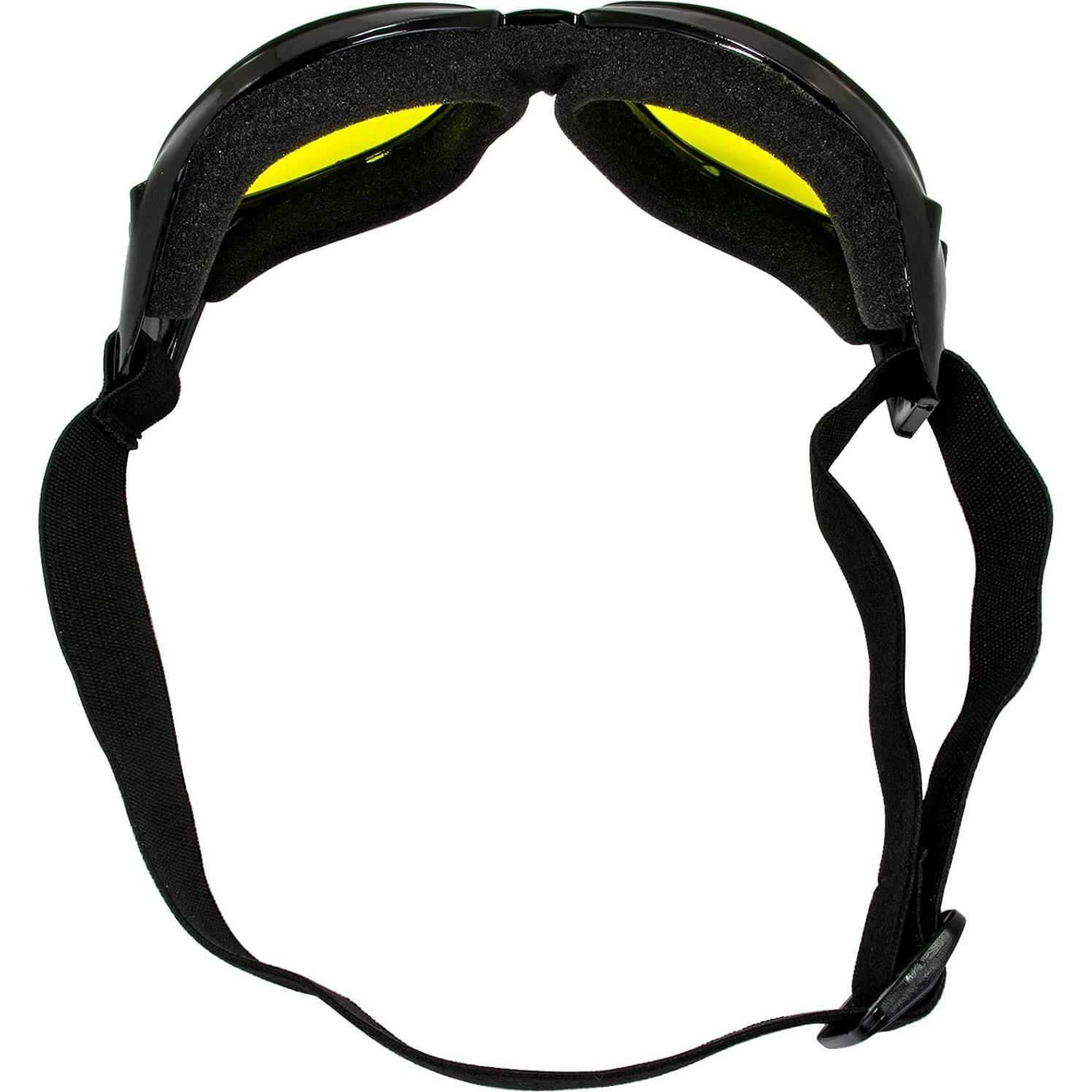 Gafas de Motocicleta Birdz Eyewear Eagle Lentes Amarillos