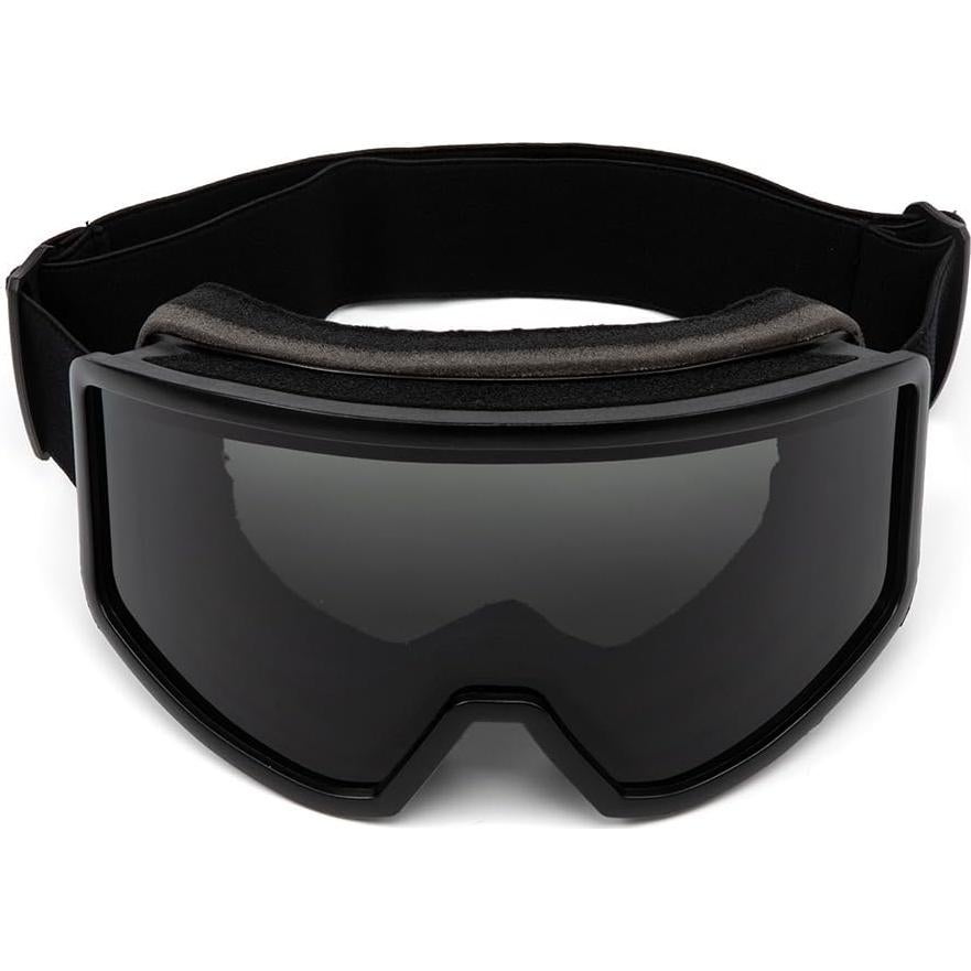 Gafas de Motocicleta OTG a Prueba de Viento y Polvo - Marco Negro